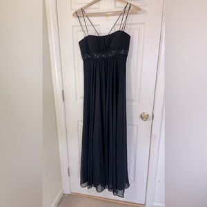 SUMMER SALE 🔥🔥 Black Prom Party Graduation Dress Size 10